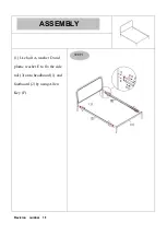 Предварительный просмотр 3 страницы DREAMS Calvert Bed King Assembly Instructions