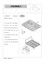 Предварительный просмотр 5 страницы DREAMS Calvert Bed King Assembly Instructions