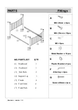 Предварительный просмотр 2 страницы DREAMS Ward Bed King Assembly Instructions Manual