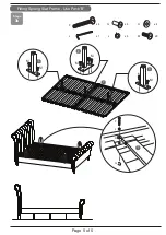 Предварительный просмотр 5 страницы DREAMS WESTCOTT BEDSTEAD Quick Start Manual