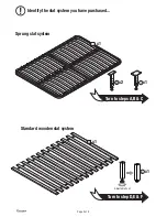 Предварительный просмотр 5 страницы Dreamsat Miller White Painted Bed Assembly Instructions Manual