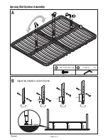 Предварительный просмотр 6 страницы Dreamsat Miller White Painted Bed Assembly Instructions Manual