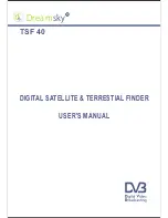 Предварительный просмотр 1 страницы Dreamsky TSF 40 User Manual