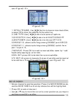 Preview for 15 page of Dreamsky TSF 40 User Manual