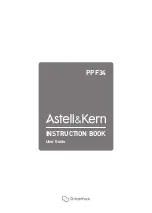 Dreamus Astell & Kern PPF34 Instruction Book preview