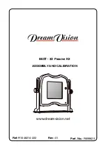 Preview for 1 page of DREAMVISION BEST 3D Passive Assembly And Calibration