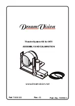 DREAMVISION T9006000 Assembly And Calibration предпросмотр