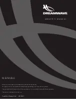 Dreamwave M.8 Owner'S Manual preview