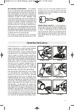 Предварительный просмотр 11 страницы Dremel 100 Operating/Safety Instructions Manual