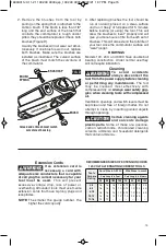 Предварительный просмотр 15 страницы Dremel 100 Operating/Safety Instructions Manual