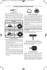 Предварительный просмотр 18 страницы Dremel 100 Operating/Safety Instructions Manual