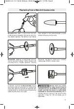 Предварительный просмотр 21 страницы Dremel 100 Operating/Safety Instructions Manual