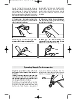 Preview for 13 page of Dremel 1100 Operating/Safety Instructions Manual