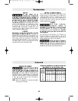 Preview for 62 page of Dremel 1100 Operating/Safety Instructions Manual