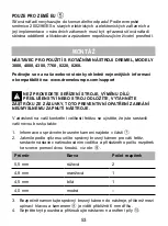 Preview for 53 page of Dremel 1453 Original Instructions Manual