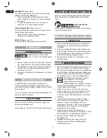 Preview for 6 page of Dremel 2200 Versaflame Operating/Safety Instructions Manual