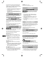 Preview for 56 page of Dremel 2200 Versaflame Operating/Safety Instructions Manual