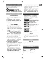 Preview for 67 page of Dremel 2200 Versaflame Operating/Safety Instructions Manual