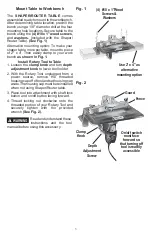 Preview for 5 page of Dremel 231 Operating/Safety Instructions Manual