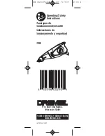 Dremel 290 Operating/Safety Instructions Manual preview