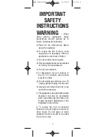 Preview for 2 page of Dremel 290 Operating/Safety Instructions Manual