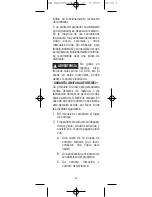 Preview for 22 page of Dremel 290 Operating/Safety Instructions Manual