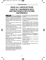 Preview for 26 page of Dremel 290 Operating/Safety Instructions Manual