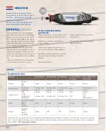 Предварительный просмотр 44 страницы Dremel 3000 Operating/s Manual