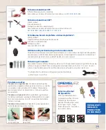 Предварительный просмотр 49 страницы Dremel 3000 Operating/s Manual