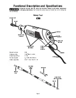 Preview for 6 page of Dremel 398 Operating/Safety Instructions Manual