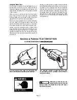 Preview for 11 page of Dremel 398 Operating/Safety Instructions Manual