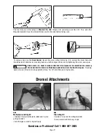 Preview for 21 page of Dremel 398 Operating/Safety Instructions Manual