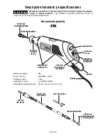 Preview for 54 page of Dremel 398 Operating/Safety Instructions Manual