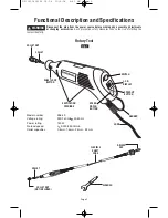 Предварительный просмотр 5 страницы Dremel 400 SERIES DIGITAL 398-49 Operating/Safety Instructions Manual