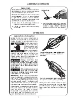 Предварительный просмотр 9 страницы Dremel 400 Series XPR Instructional Safety Manual