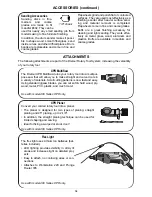 Предварительный просмотр 18 страницы Dremel 400 Series XPR Instructional Safety Manual