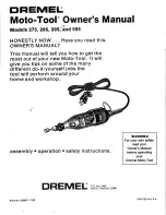 Предварительный просмотр 1 страницы Dremel 595 Owner'S Manual