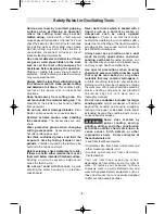 Preview for 4 page of Dremel 6300 Operating/Safety Instructions Manual