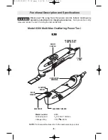 Preview for 6 page of Dremel 6300 Operating/Safety Instructions Manual