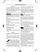 Предварительный просмотр 11 страницы Dremel 6300 Operating/Safety Instructions Manual