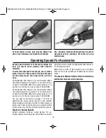 Предварительный просмотр 16 страницы Dremel 7000 Operating/Safety Instructions Manual