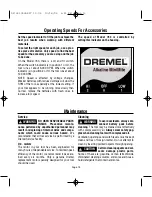 Предварительный просмотр 13 страницы Dremel 764 Owner'S Manual