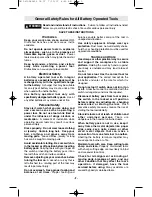 Preview for 2 page of Dremel 800-49 Operating/Safety Instructions Manual