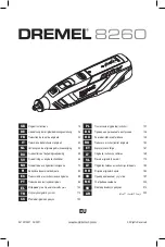 Dremel 8260 Original Instructions Manual preview