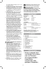 Preview for 29 page of Dremel 8260 Original Instructions Manual