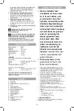 Preview for 69 page of Dremel 8260 Original Instructions Manual