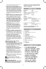 Preview for 83 page of Dremel 8260 Original Instructions Manual