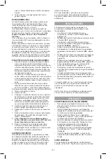 Preview for 101 page of Dremel 8260 Original Instructions Manual