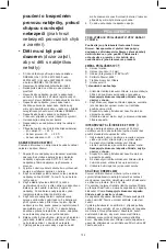 Preview for 124 page of Dremel 8260 Original Instructions Manual