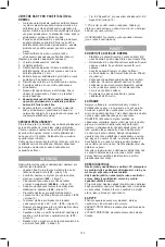 Preview for 125 page of Dremel 8260 Original Instructions Manual